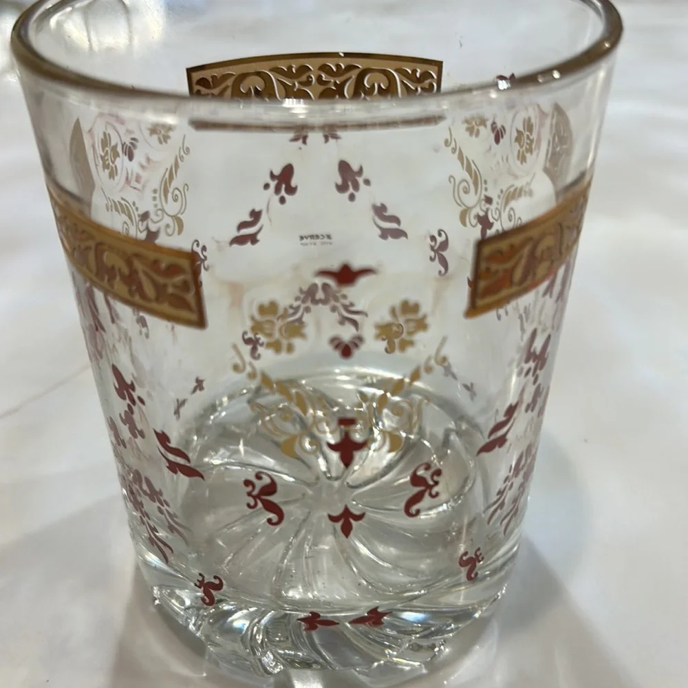 Cerve Vintage Glassware made in Italy,small ice bucket for bar